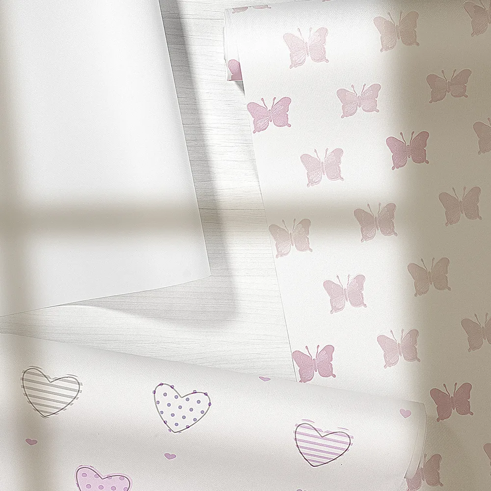 کاغذ دیواری کودک طرح ساده | سفید کد 12096 7 کاغذ دیواری کودک طرح ساده | سفید کد 12096 طرح