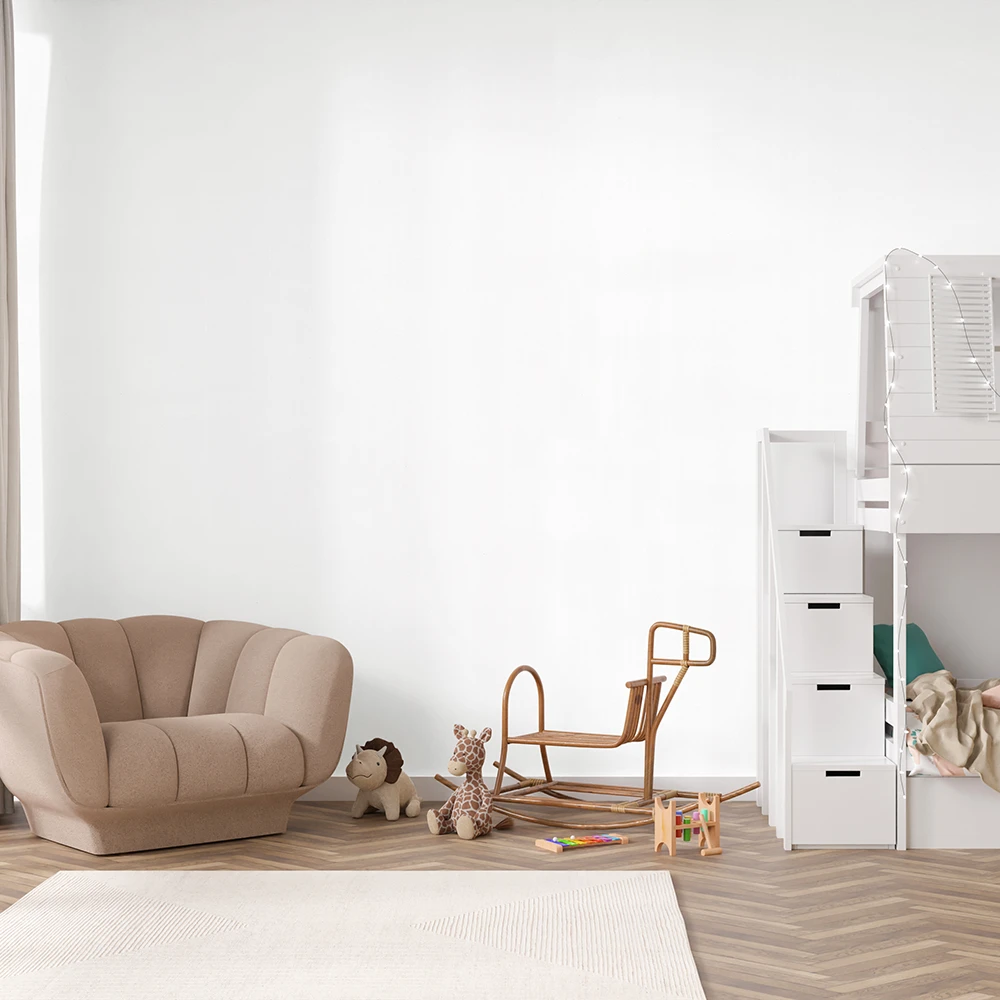 کاغذ دیواری کودک طرح ساده | سفید کد 12096 4 کاغذ دیواری کودک طرح ساده | سفید کد 12096 دکور