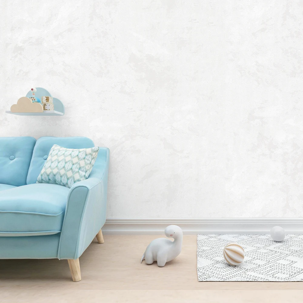 کاغذ دیواری کودک طرح ساده | سفید کد 12106 6 کاغذ دیواری کودک طرح ساده | سفید کد 12106 دکور