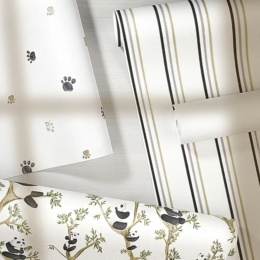 کاغذ دیواری کودک طرح ساده | سفید کد 12111 9 کاغذ دیواری کودک طرح ساده | سفید کد 12111 کدهای مکمل