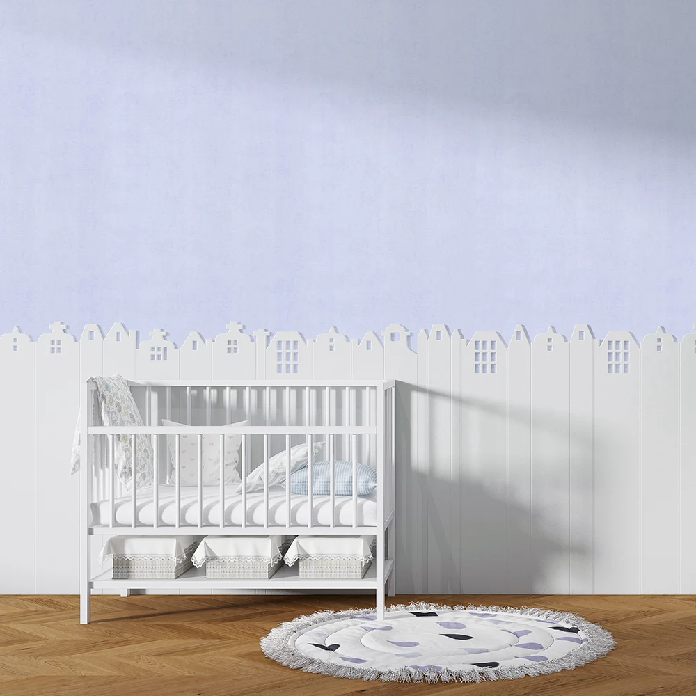 کاغذ دیواری کودک طرح ساده | آبی کد 12115 3 کاغذ دیواری کودک طرح ساده | آبی کد 12115 تخت کودک