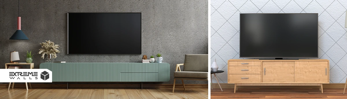 تفاوت تیوی وال و تیوی ست چیست؟ کدام بیشتر به خانه ما میآید؟ 6 تفاوت تیوی وال و تیوی ست