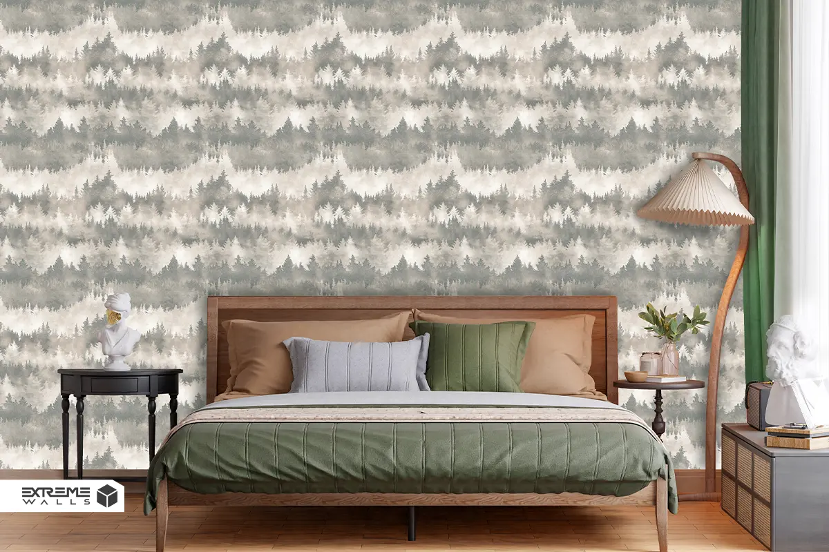 طوسی و سبز زیتونی یا یشمی ؛ طبیعت مدرن در خانه