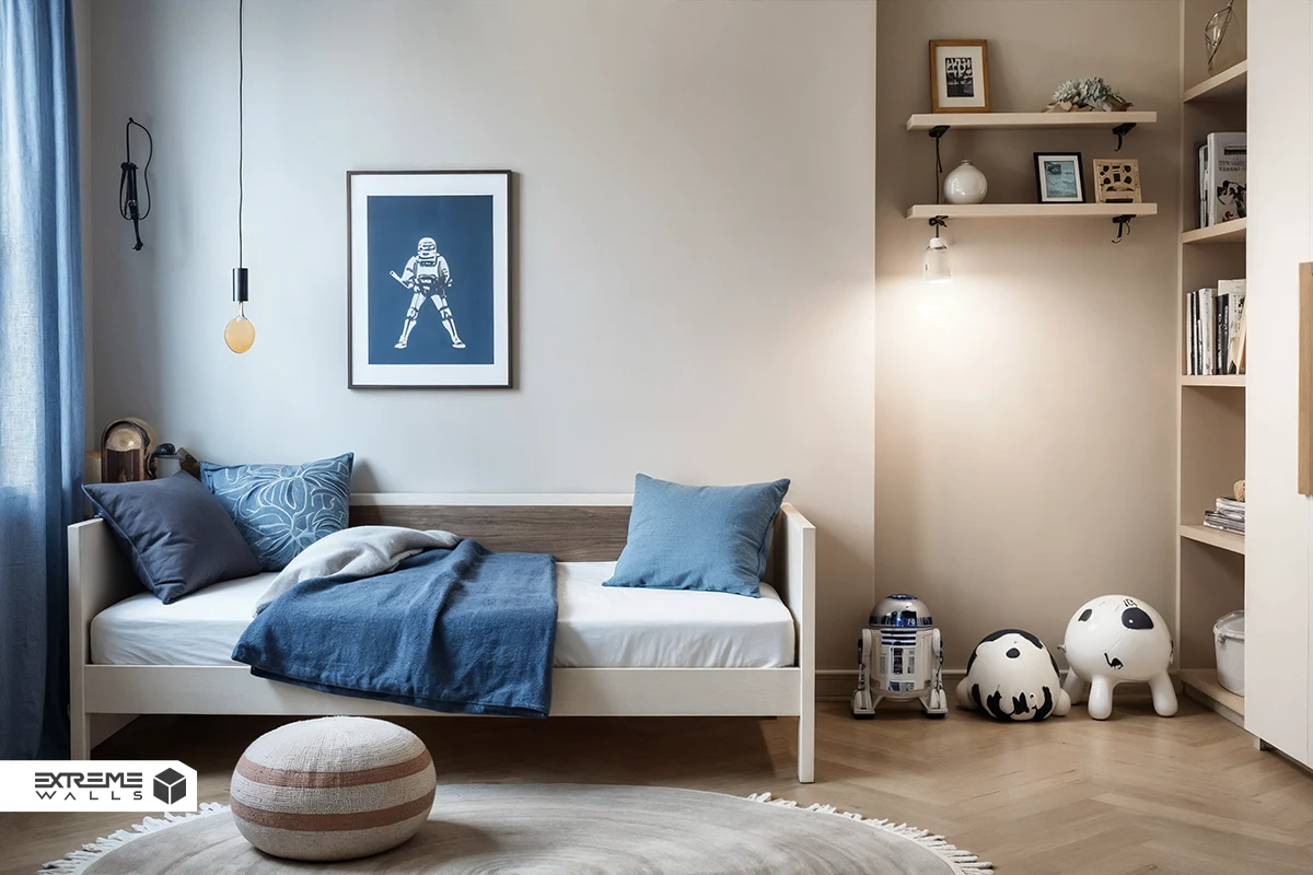 بهترین ایده‌های دکوراسیون اتاق خواب پسرانه شیک و مدرن 