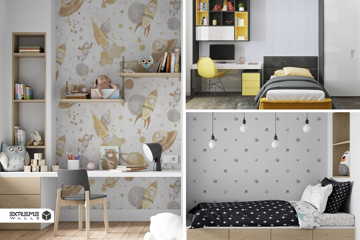 انتخاب رنگ مناسب برای اتاق پسرانه 