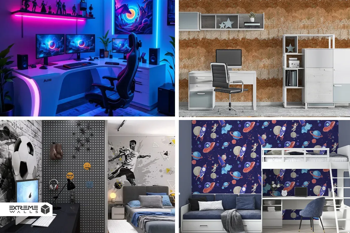 تم‌های محبوب برای دکوراسیون اتاق خواب پسرانه