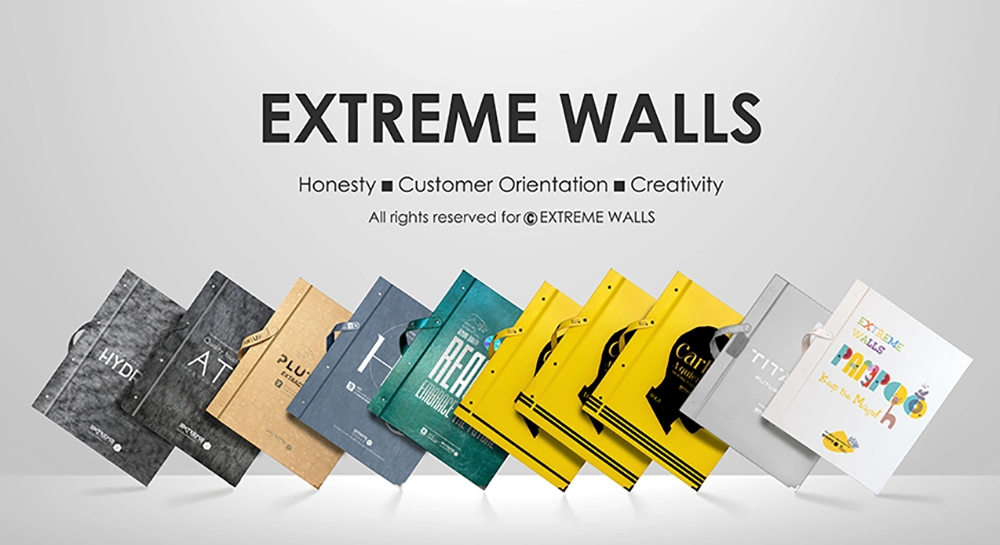 آلبوم های انواع کاغذ دیواری برند اکستریم والز