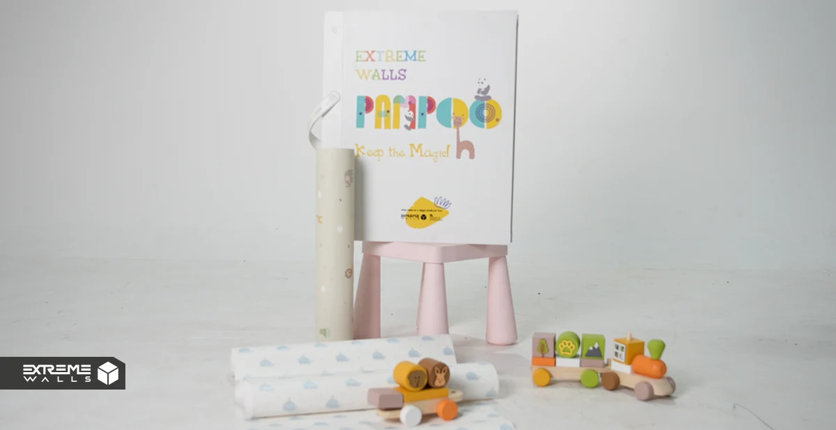 آلبوم کاغذ دیواری کودکانه پمپو